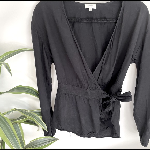 Wilfred wrap blouse - Picture 1 of 5